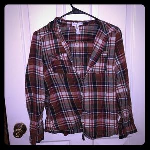 Ambiance apparel plaid shirt